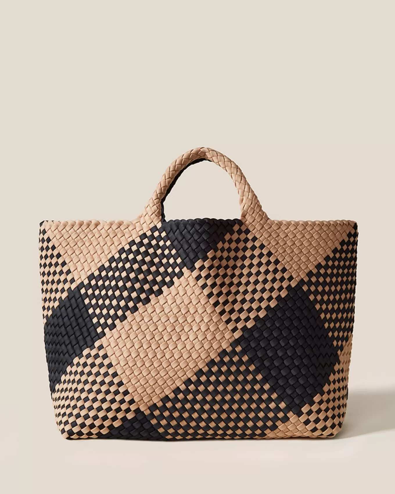 NAGHEDI St. Barths Large Tote Plaid^ Skulderveske