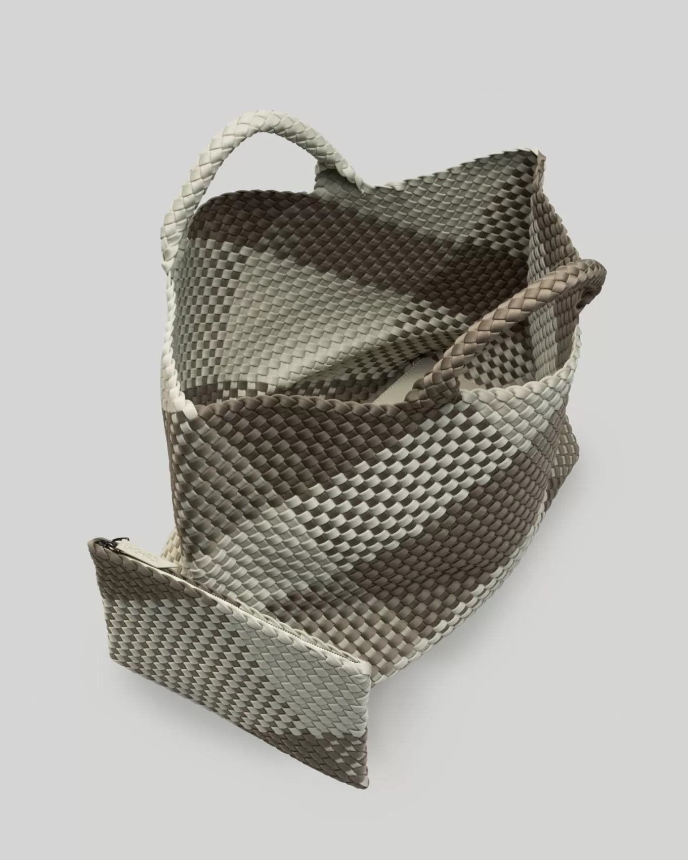 NAGHEDI St. Barths Large Tote Plaid^ Skulderveske