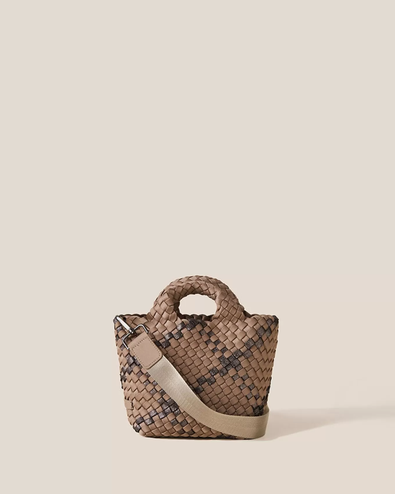 NAGHEDI St. Barths Petit Tote Plaid^ Totes