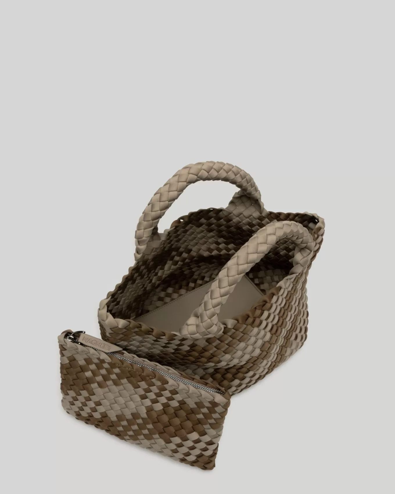 NAGHEDI St. Barths Small Tote Plaid^ Totes